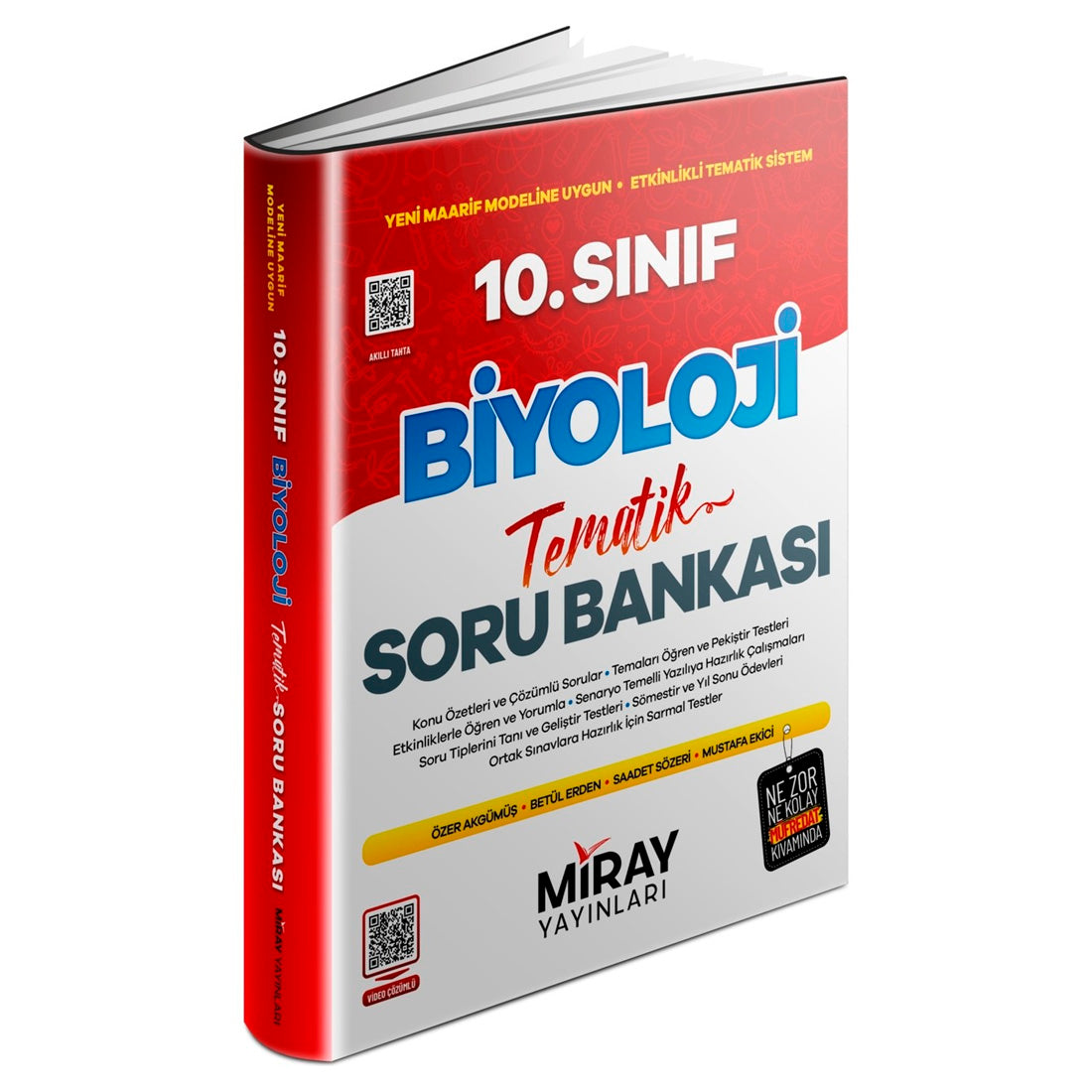 Miray Yayınları 10. Sınıf Biyoloji Konu Özetli Tematik Soru Bankası