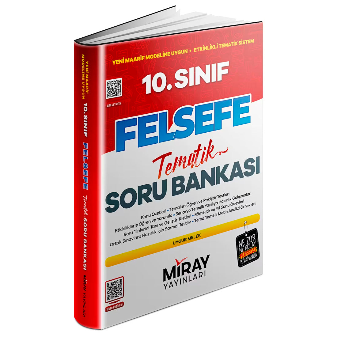 Miray Yayınları 10. Sınıf Felsefe Konu Özetli Tematik Soru Bankası