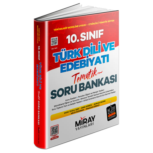 Miray Yayınları 10. Sınıf Türk Dili ve Edebiyatı Konu Özetli Tematik Soru Bankası
