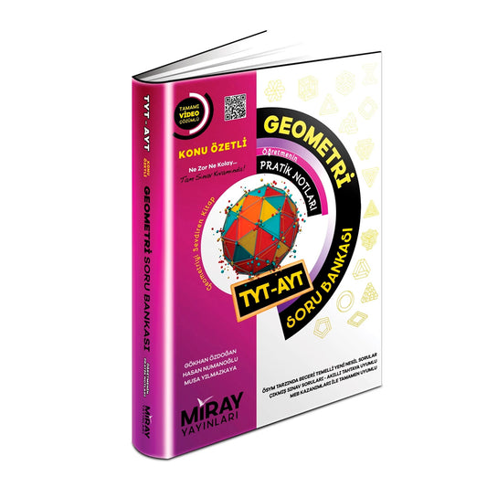 Miray Yayınları 2023 TYT AYT Geometri Soru Bankası