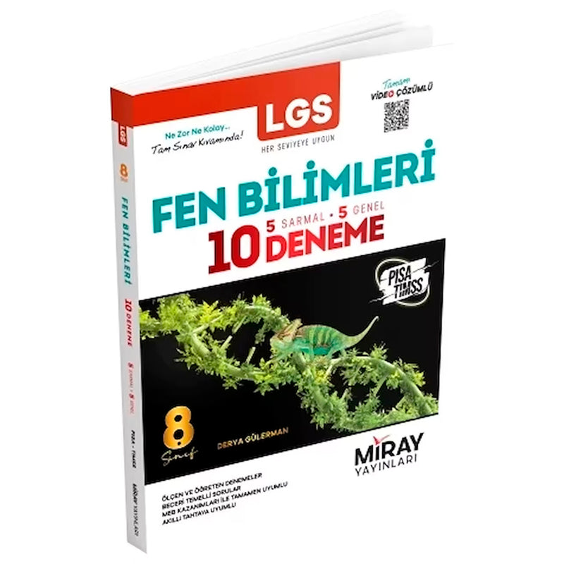 Miray Yayınları 8. Sınıf Fen Bilimleri 10 Lu Deneme