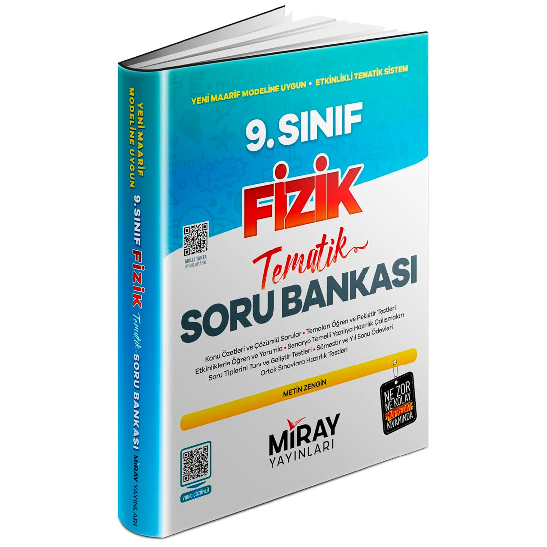 Miray Yayınları 9. Sınıf Fizik Tematik Konu Özetli Soru Bankası