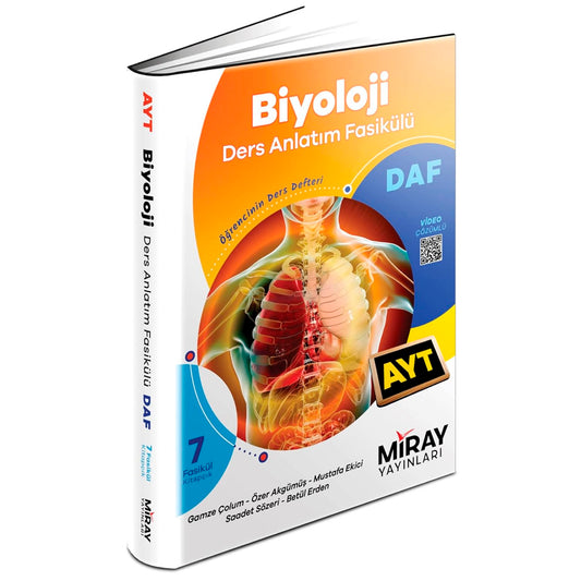 Miray Yayınları AYT Biyoloji Ders Anlatım Fasikülleri