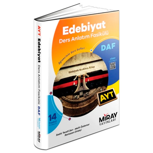 Miray Yayınları AYT Edebiyat Ders Anlatım Fasikülleri