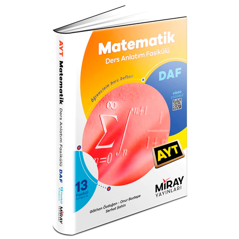 Miray Yayınları AYT Matematik Ders Anlatım Fasikülleri