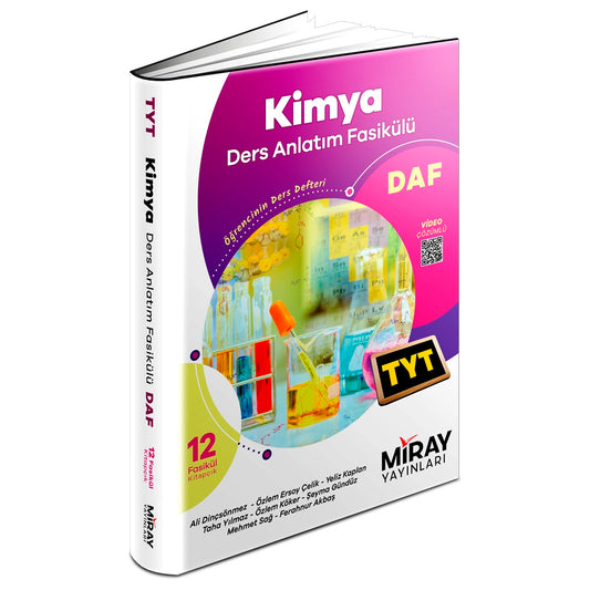 Miray Yayınları TYT Kimya Ders Anlatım Fasikülleri