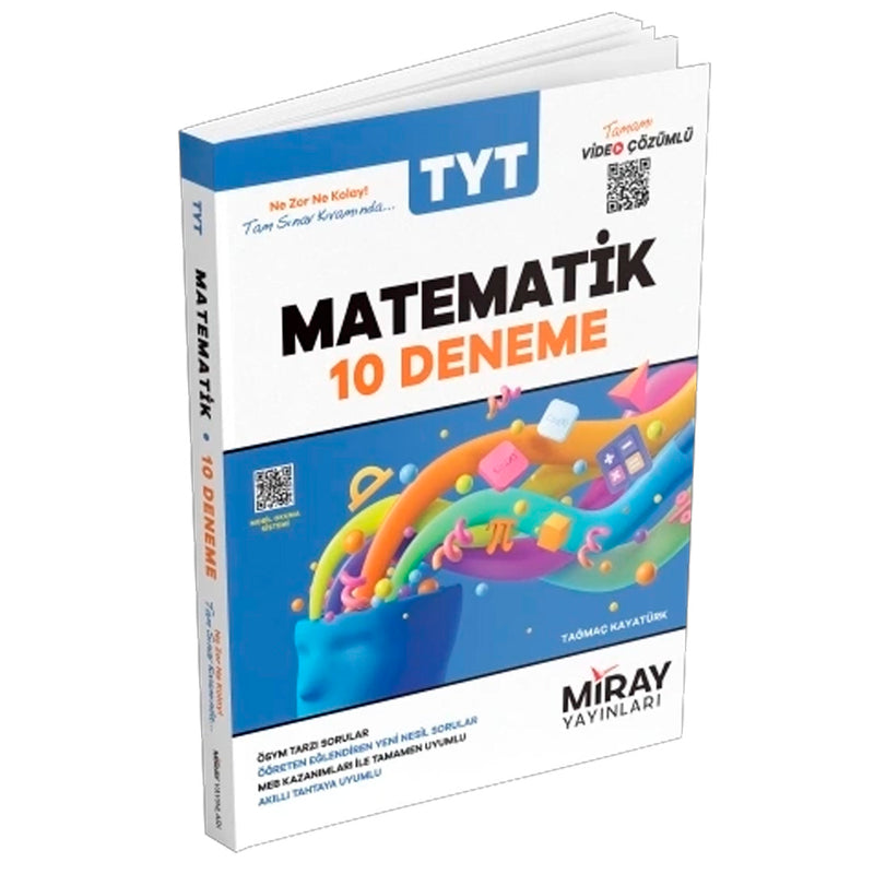 Miray Yayınları TYT Matematik 10 Lu Deneme