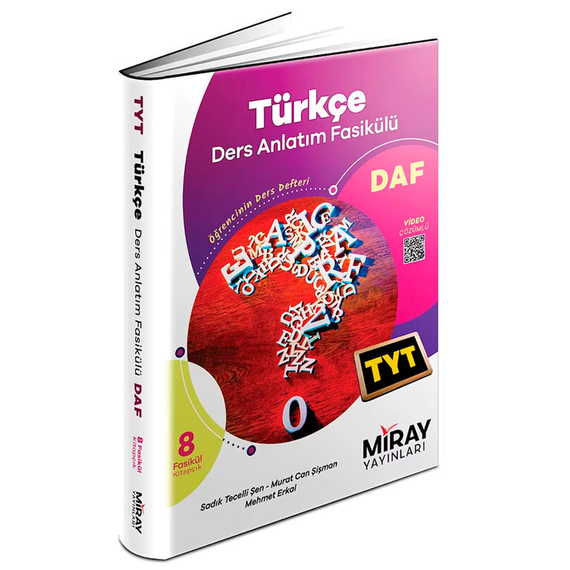 Miray Yayınları TYT Türkçe Ders Anlatım Fasikülleri