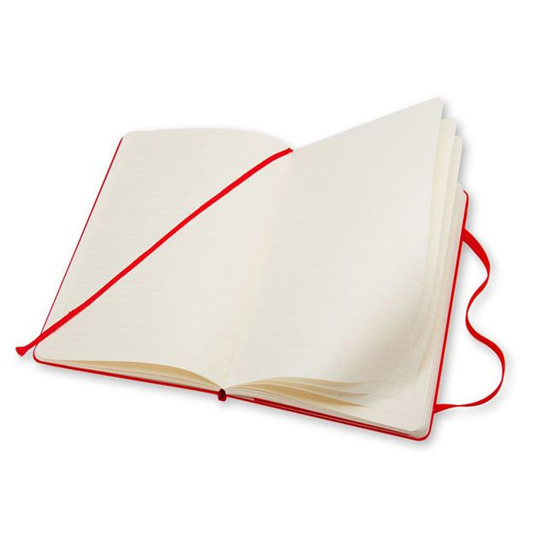 Moleskine Cep Boy Kırmızı Sert Kapak Çizgili Defter 192 Sayfa - Not Tutma, Okul, Planlayıcı ve Eskiz Defter