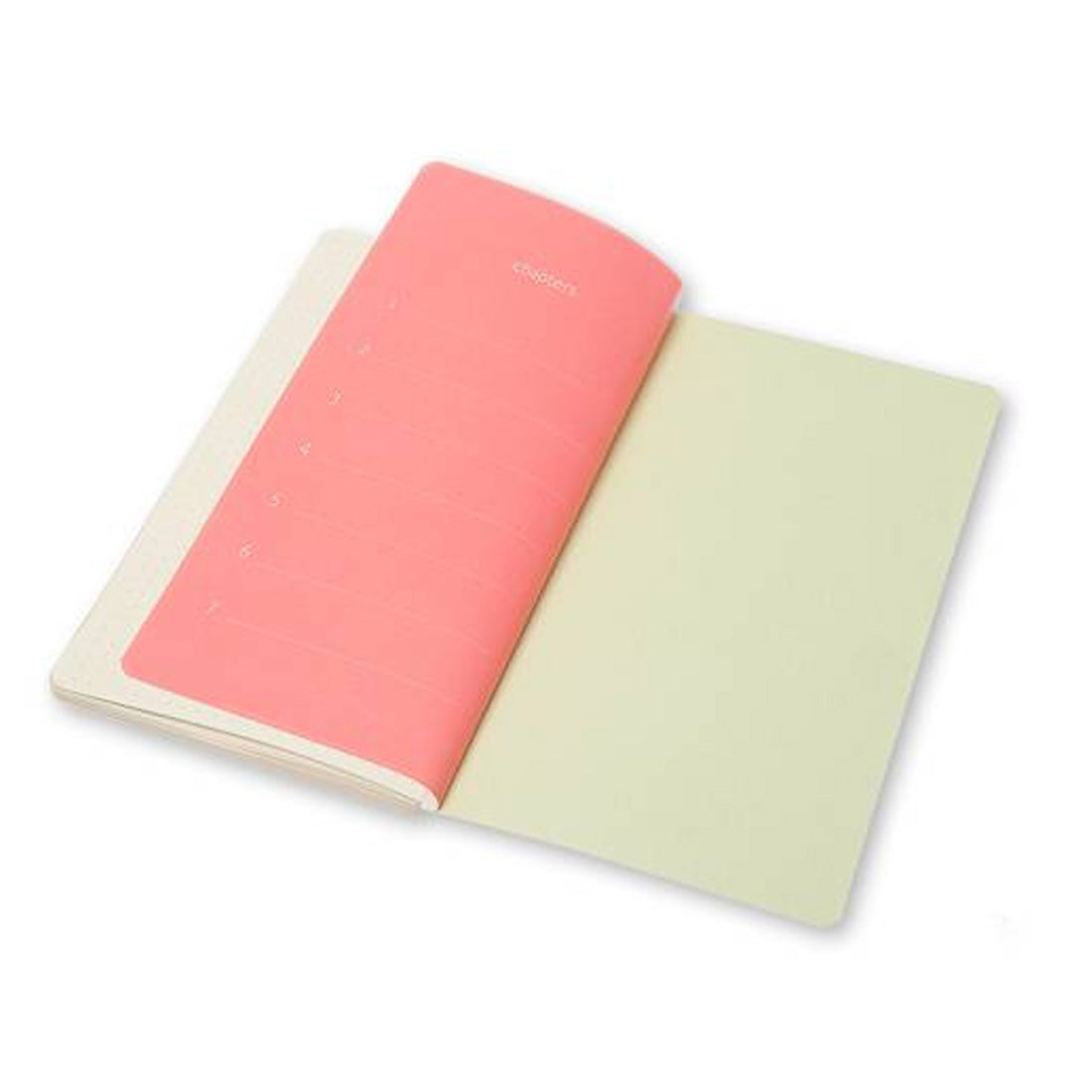 Moleskine Chapters Noktalı Günlük Defter Yeşil - Planlayıcı, Not Tutma ve Okul Defteri