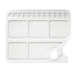 Monart 25x35 cm Plastik Kare Palet - Resim, Boyama ve Renk Karıştırma Paleti