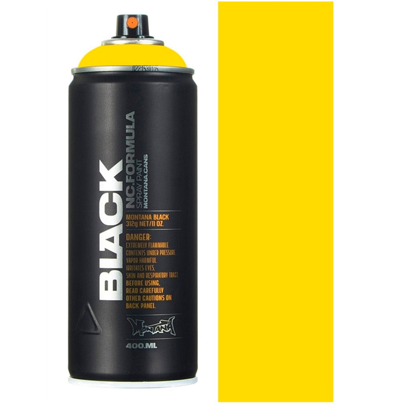 Montana Black 1025 Canlı Sarı 400 ml Sprey Boya - Graffiti Sanat ve Hobi Boyası