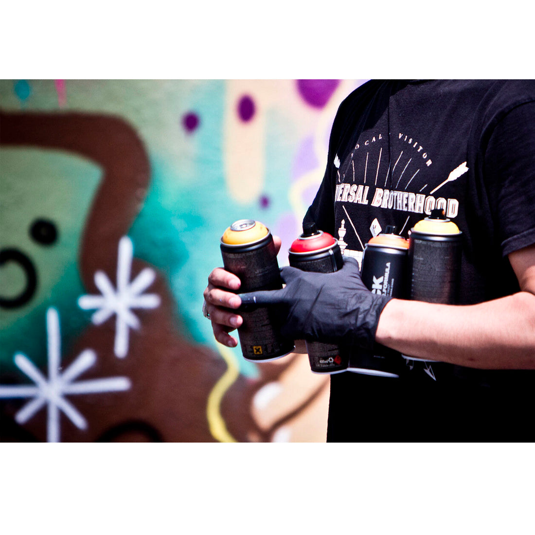 Montana Black 1025 Canlı Sarı 400 ml Sprey Boya - Graffiti Sanat ve Hobi Boyası