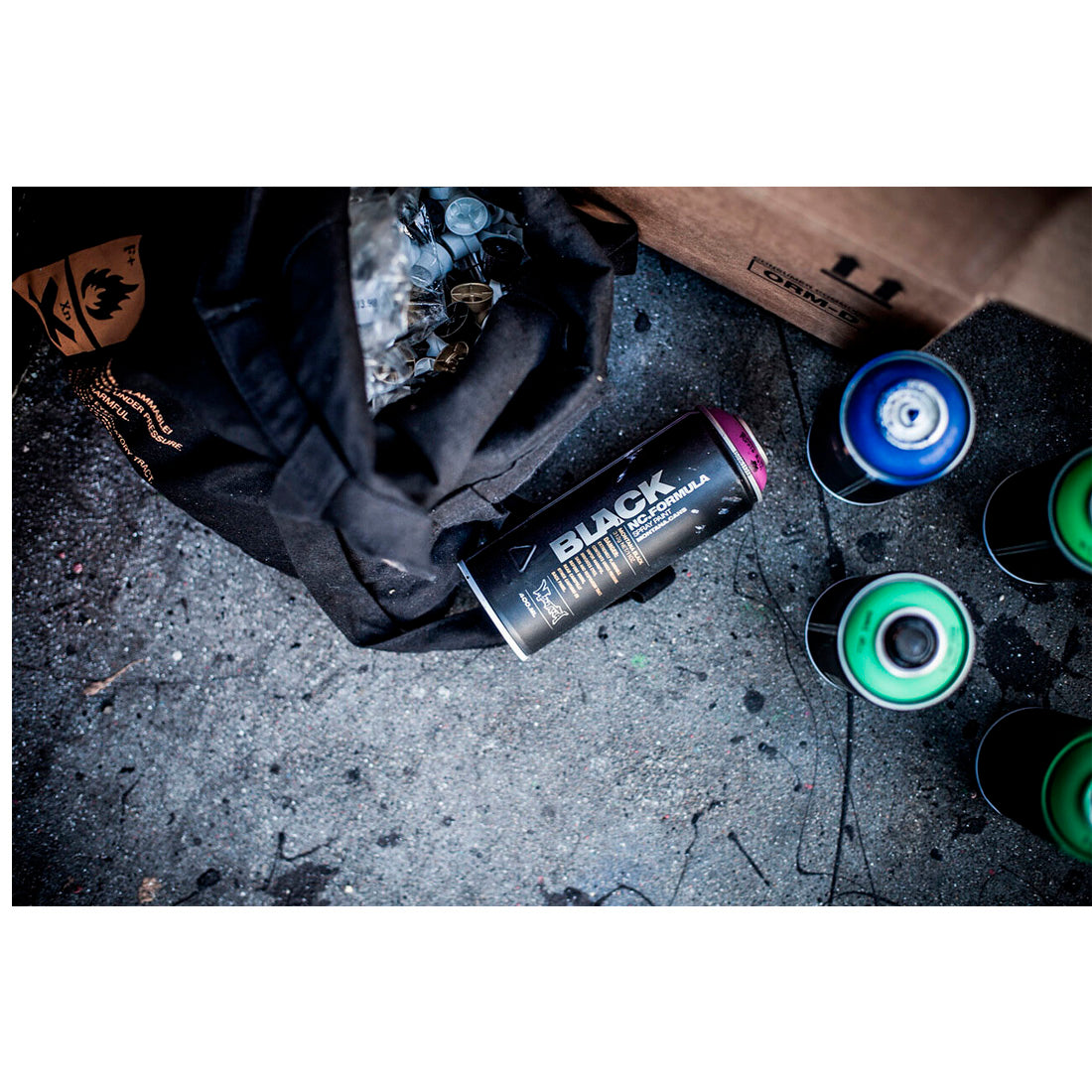 Montana Black Kırmızı 400 ml Sprey Boya - Graffiti, Sanat ve Hobi Boyası