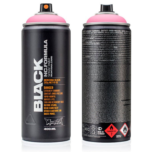 Montana Black 3120 Pink Cadillac 400 ml Sprey Boya - Sanatsal Graffiti ve Hobi Boyası