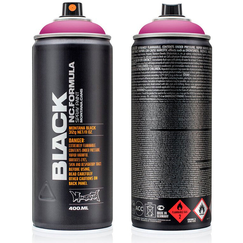 Montana Black 3155 Purple Rain 400 ml Sprey Boya - Graffiti, Sanat ve Dekorasyon Boyası