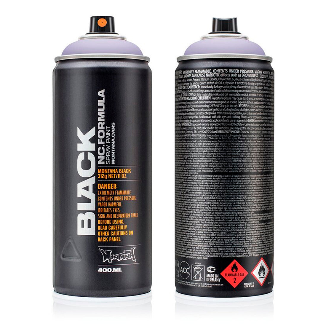 Montana Black Lavanta 400 ml Sprey Boya - Grafiti, Sanat ve Hobi Boyası