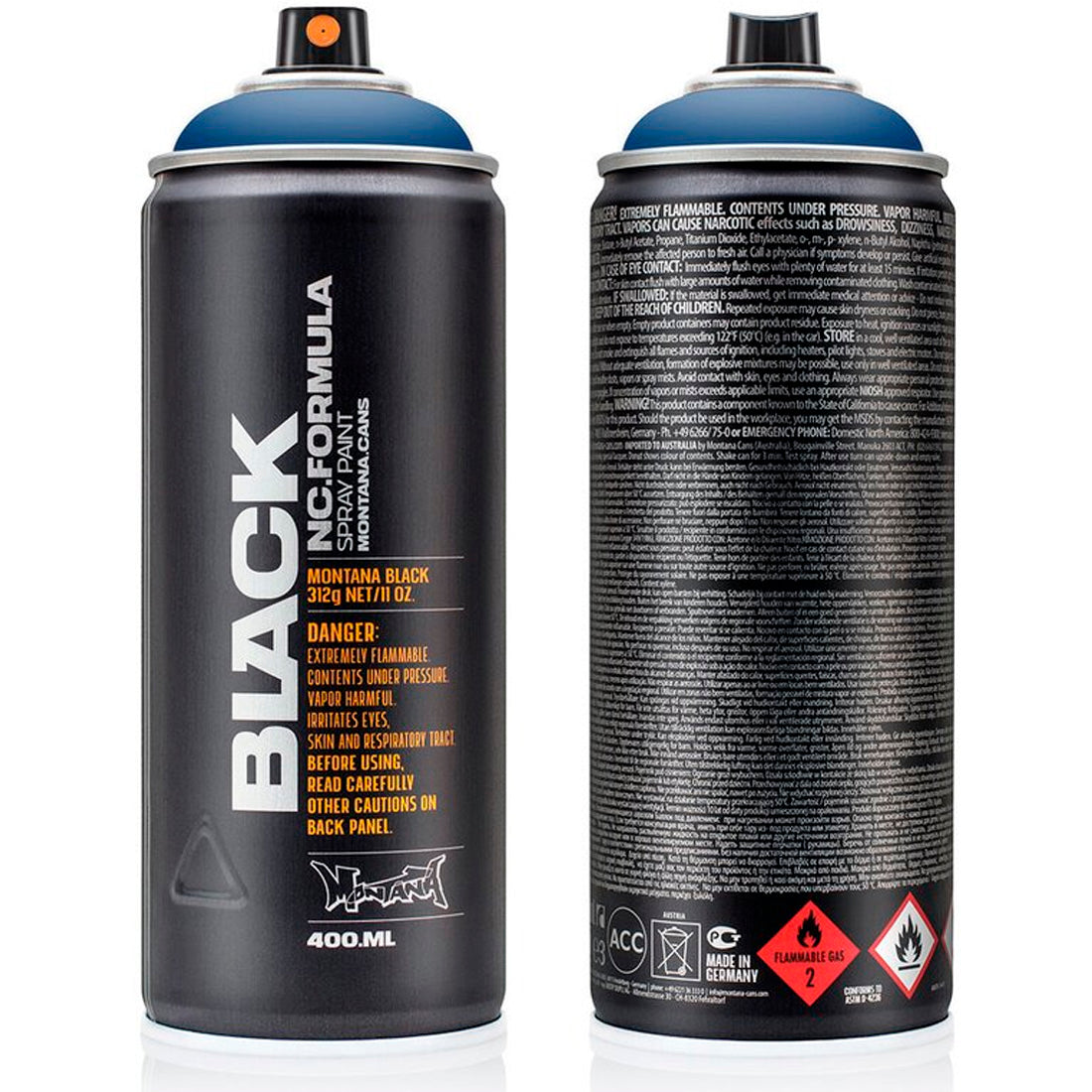 Montana Black 5080 Ultramarine 400 ml Sprey Boya - Profesyonel Graffiti, Sanat ve Hobi Boyası