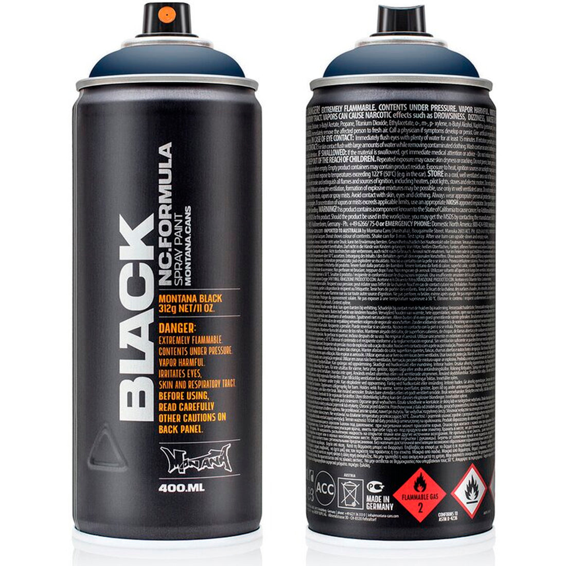 Montana Black 5092 Koyu İndigo 400 ml Sprey Boya - Graffiti, Sanat ve Hobi Boyası