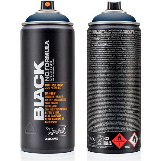 Montana Black 5092 Koyu İndigo 400 ml Sprey Boya - Graffiti, Sanat ve Hobi Boyası