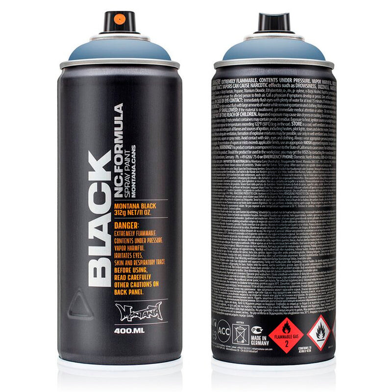 Montana Black 5185 Marlin 400 ml Sprey Boya - Profesyonel Graffiti, Sanat ve Hobi Boyası