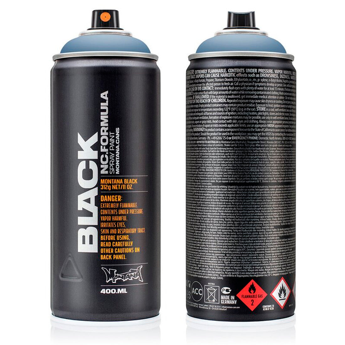 Montana Black 5185 Marlin 400 ml Sprey Boya - Profesyonel Graffiti, Sanat ve Hobi Boyası
