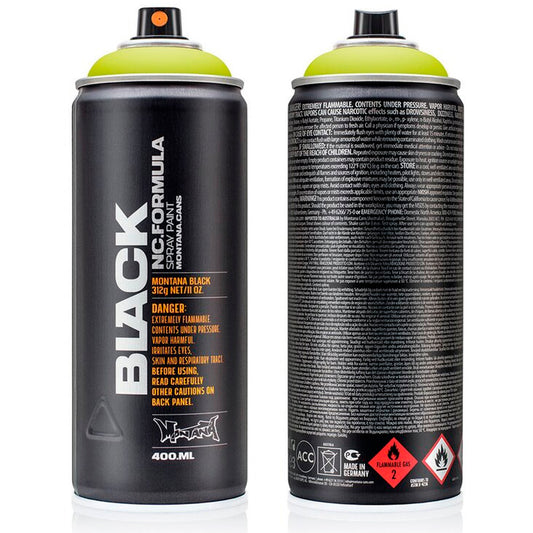 Montana Black 6005 Acid 400 ml Sprey Boya - Sanat, Grafiti ve Hobi İçin