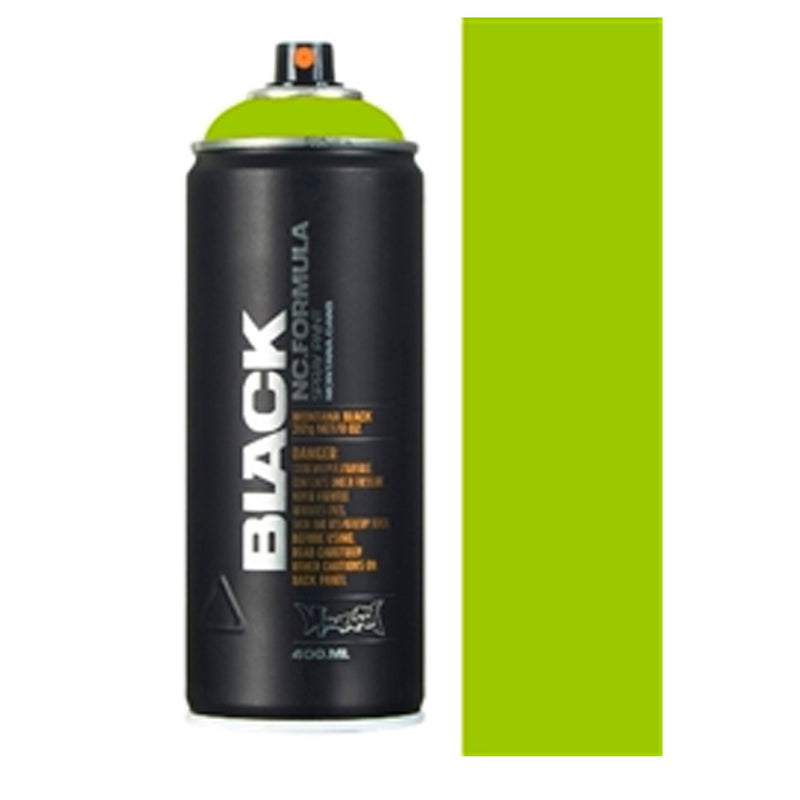 Montana Black 6010 Slimer 400 ml Sprey Boya - Graffiti, Sanat ve Hobi Boyası
