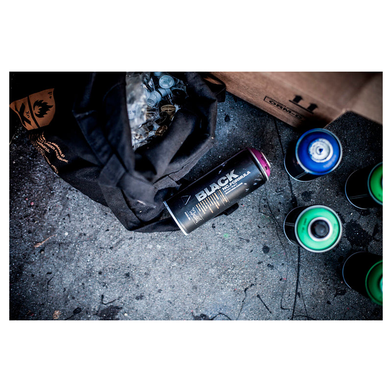 Montana Black 6010 Slimer 400 ml Sprey Boya - Graffiti, Sanat ve Hobi Boyası
