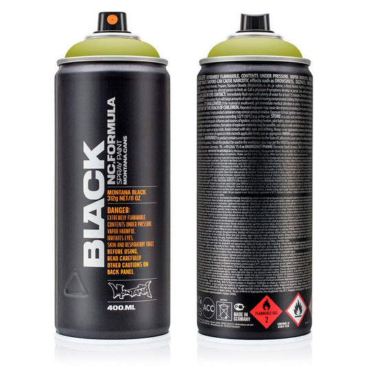 Montana Black 6012 Oasis 400 ml Sprey Boya - Graffiti Sanat ve Hobi Boyası