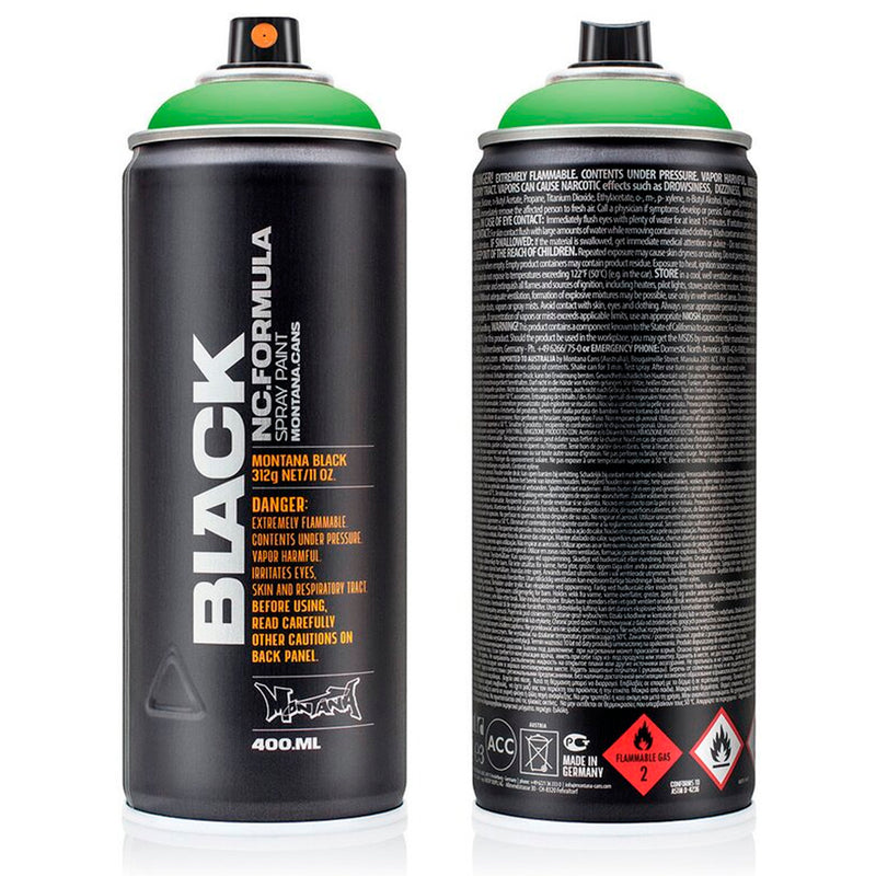 Montana Black İrlanda Yeşili 400 ml Sprey Boya - Graffiti, Sanat ve Hobi Boyası