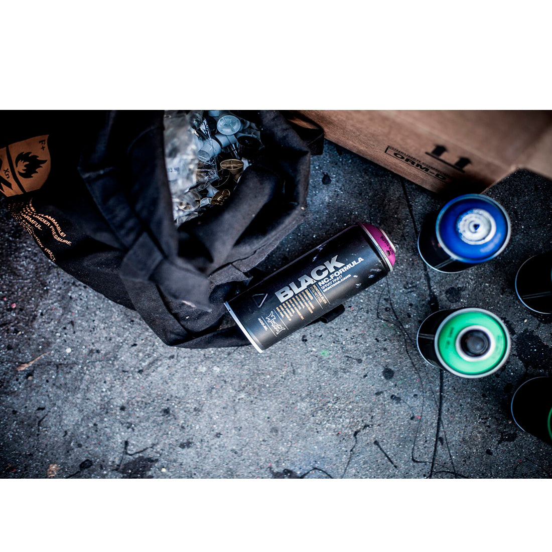 Montana Black 6055 Boston 400 ml Sprey Boya - Graffiti, Sanat ve Hobi Akrilik Boya