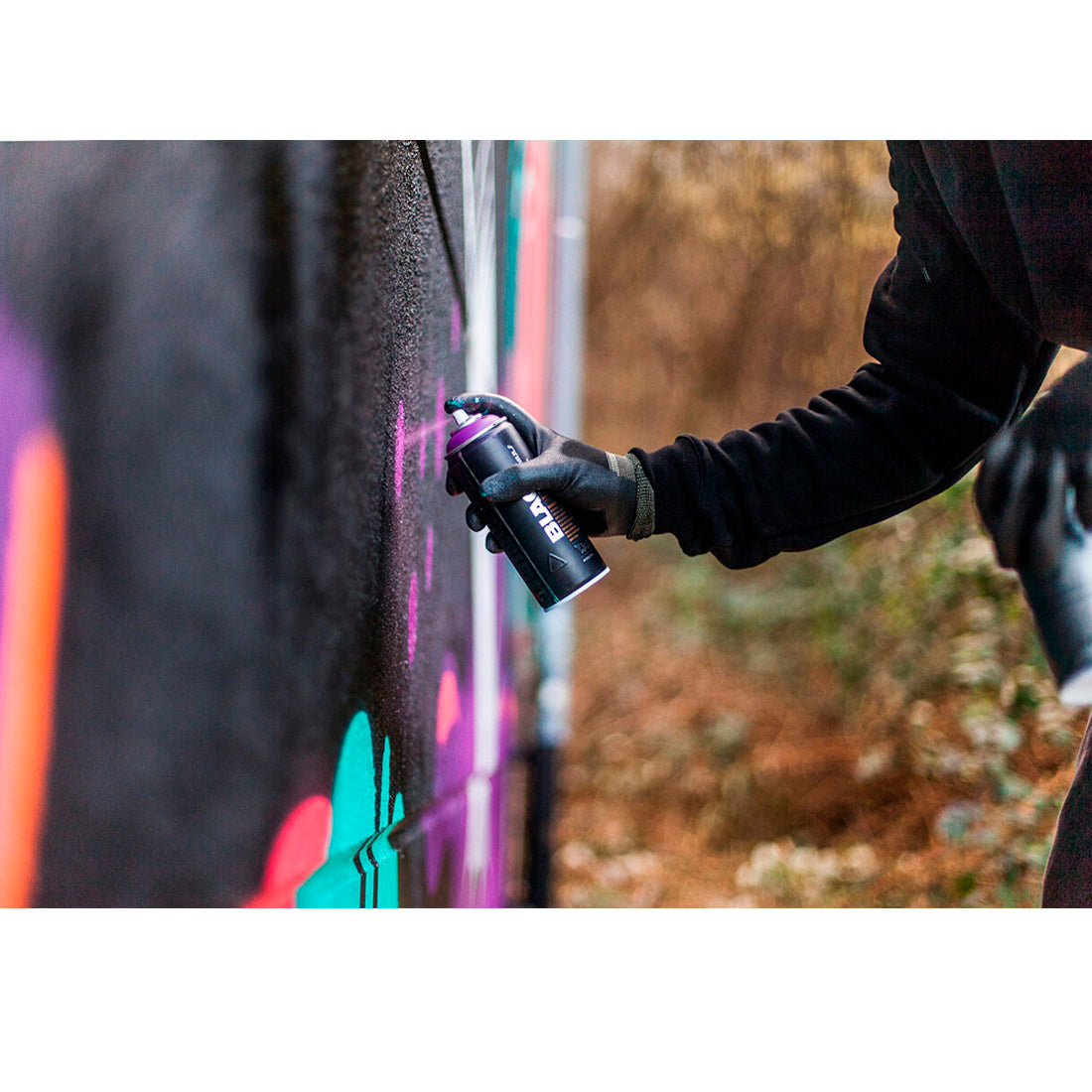 Montana Black 6090 Woodstock 400 ml Sprey Boya - Profesyonel Graffiti ve Sanat Spreyi