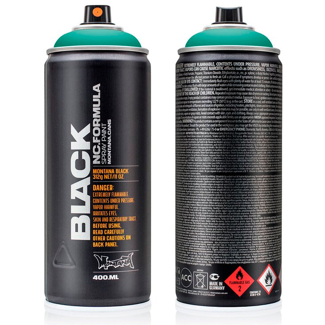Montana Black 6240 Atlantis 400 ml Sprey Boya - Profesyonel Graffiti, Sanat ve Hobi Boyası