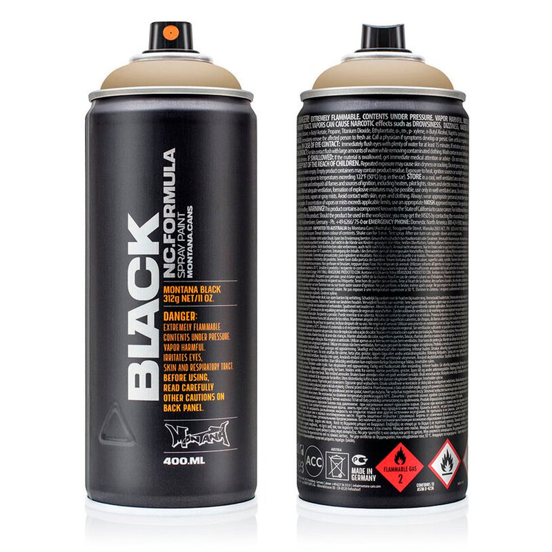 Montana Black 8120 Gobi 400 ml Sprey Boya - Graffiti, Sanat ve Hobi Boyası