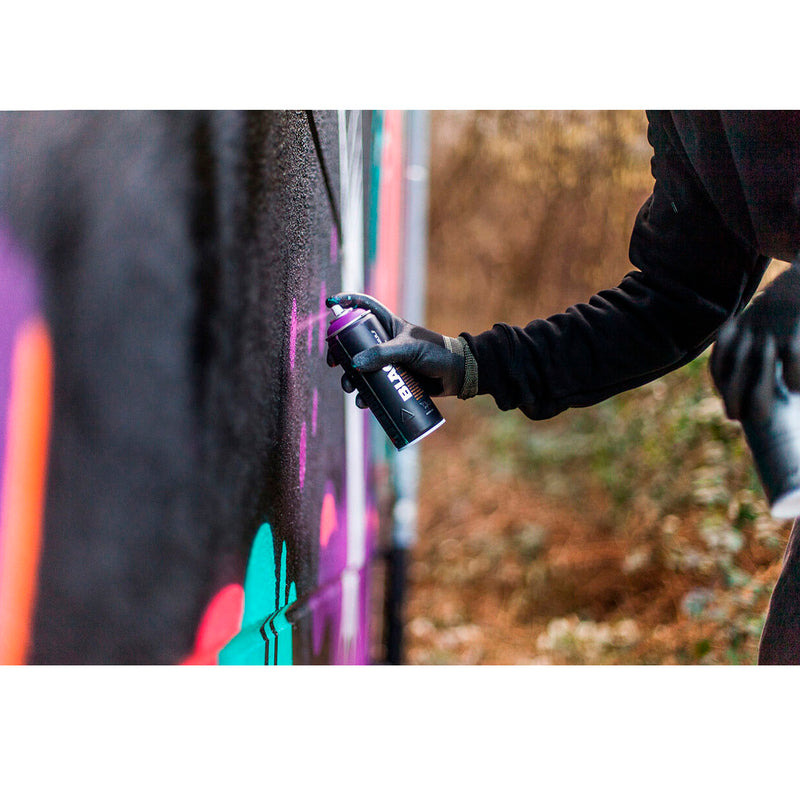 Montana Black 9001 Black 400 ml Sprey Boya - Profesyonel Grafiti, Sanat ve Hobi Boyası