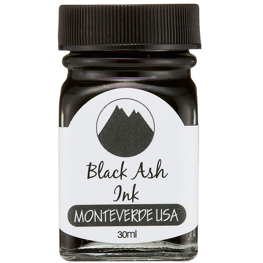 Monteverde Black Ash 30 ml Mürekkep - Dolma Kalem ve Kaliteli Yazım İçin