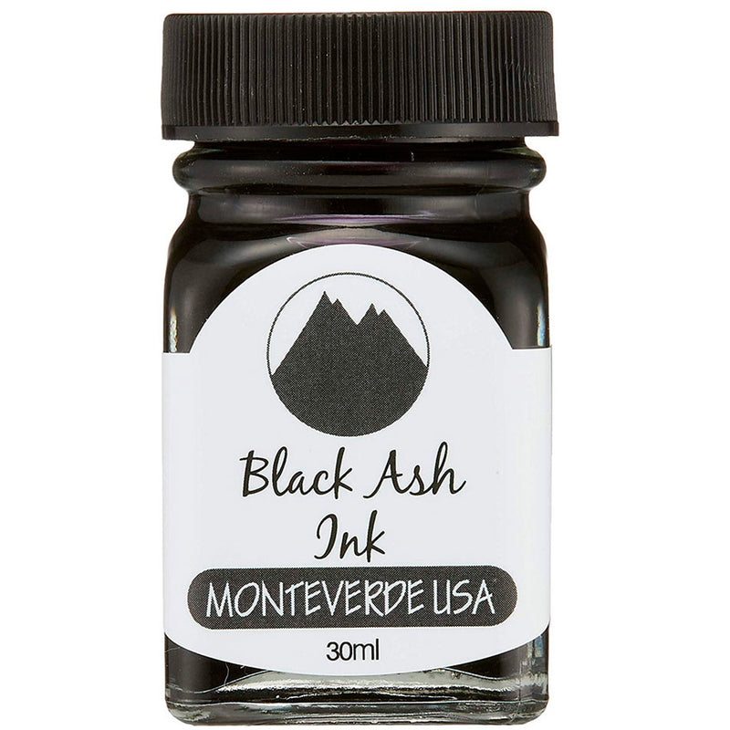 Monteverde Black Ash 30 ml Mürekkep - Dolma Kalem ve Kaliteli Yazım İçin