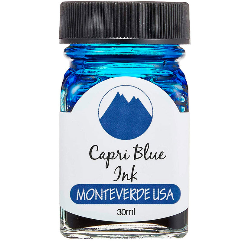 Monteverde Kapri Mavisi 30 ml Mürekkep - Dolma Kalem ve Akıcı Yazım İçin
