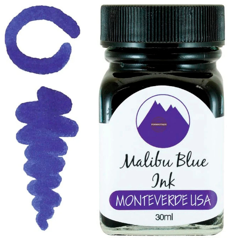 Monteverde Malibu Mavi 30 ml Mürekkep - Dolma Kalem ve Kaligrafi İçin
