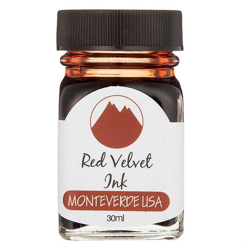 Monteverde Kırmızı Kadife 30 ml Mürekkep - Dolma Kalem ve Kaligrafi İçin