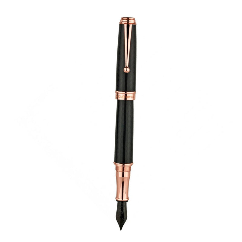 Monteverde Usa Invıncıa Rosegold Carbon Dolma Kalem - Hediyelik İmza ve Ofis Kalemi