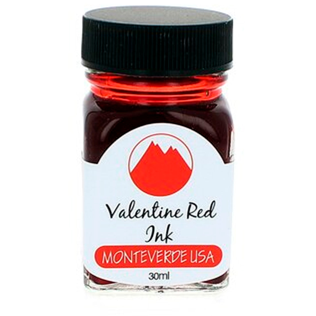Monteverde Valentine Kırmızı 30 ml Mürekkep - Dolma Kalem ve Yazım İçin