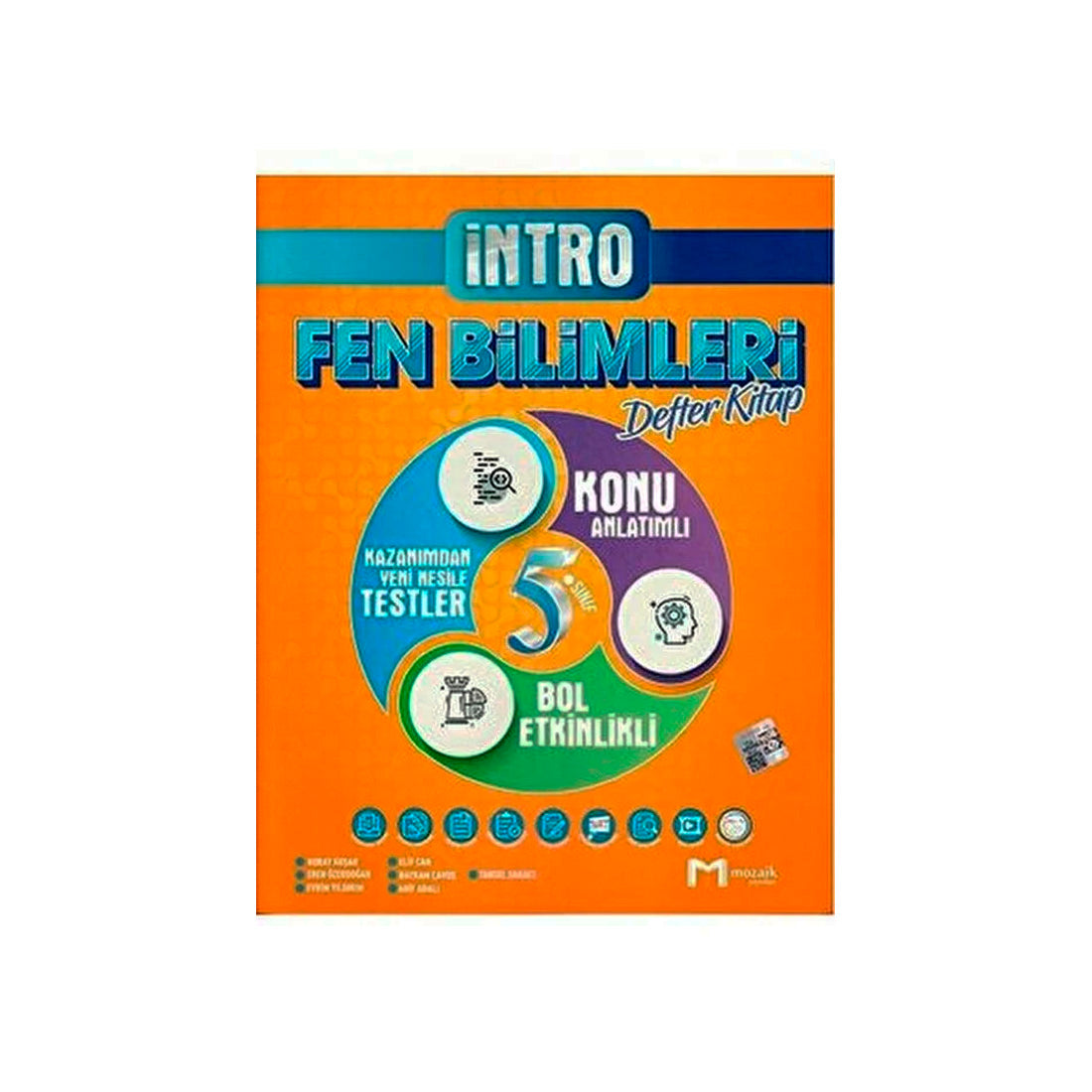 Mozaik Yayınları 5. Sınıf Mozaik Yayınları İntro Fen Bilimleri Defter Kitap