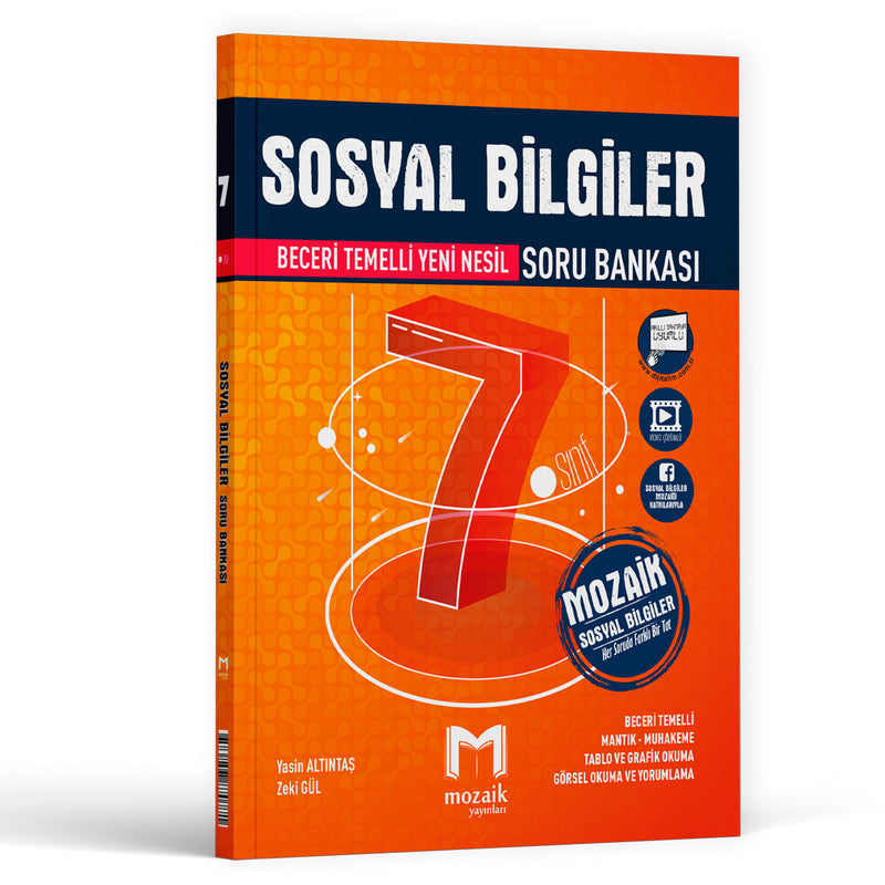 Mozaik Yayınları 7. Sınıf Sosyal Bilgiler Soru Bankası