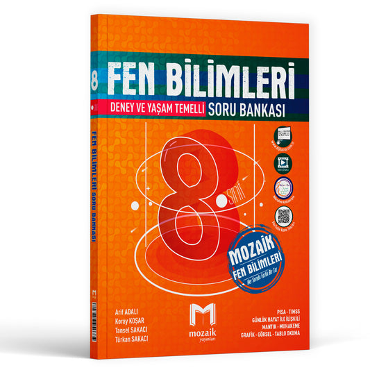 Mozaik Yayınları 8. Sınıf Fen Bilimleri Soru Bankası