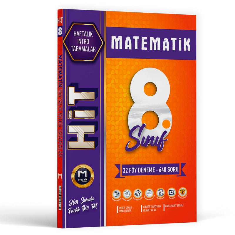 Mozaik Yayınları 8. Sınıf Matematik Hit 32 Li Deneme