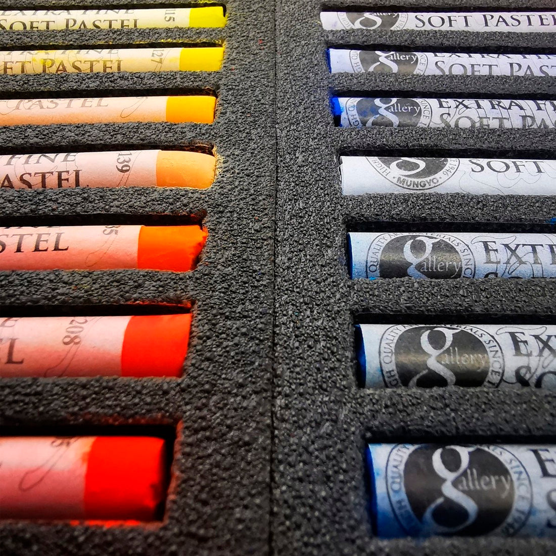 Mungyo Gallery 30'lu Ekstra İnce Yumuşak Pastel Boya Seti - Sanatsal Çizim ve Hobi Malzemeleri