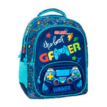 Must 32x18x43 Cm. 3 Gözlü The Bes Gamer Okul Çantası LIZ-585013