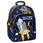 Must 33x16x45 Cm. 3 Gözlü Outer Space Okul Çantası LIZ-585011